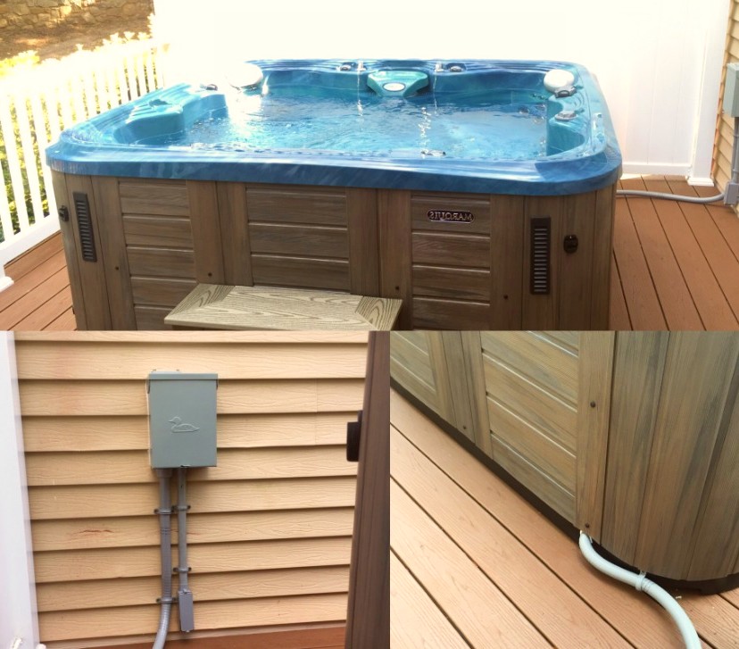 hot tub installation rochester NY